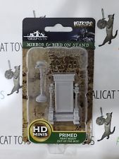 Mirror And Bird On Stand - Wizkids Unpainted Miniatures (73367)